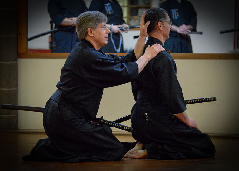 Istruttori, insegnare iaido